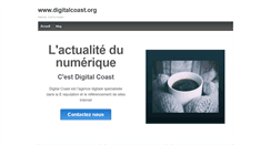 Desktop Screenshot of digitalcoast.org