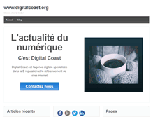Tablet Screenshot of digitalcoast.org
